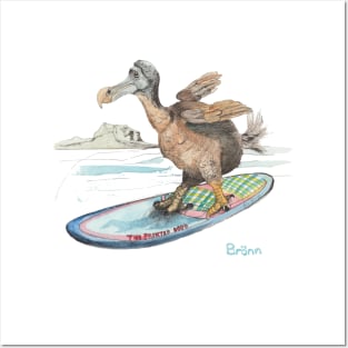 Dodo goes boardsailing Posters and Art